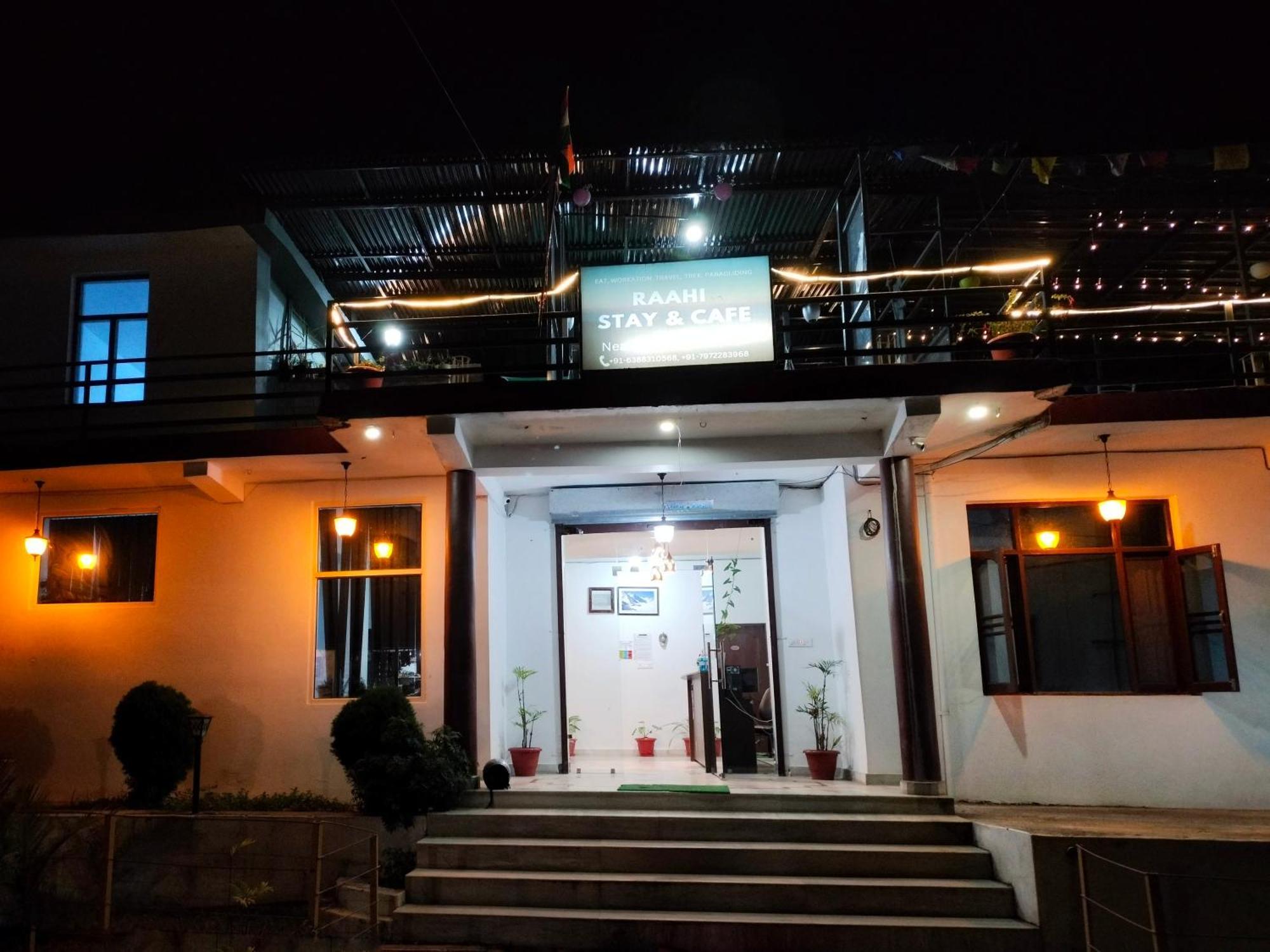 Raahi Stay, Landing Site Bir - Stay & Cafe Bagian luar foto